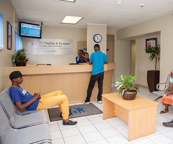 Private clinic with friendly staff